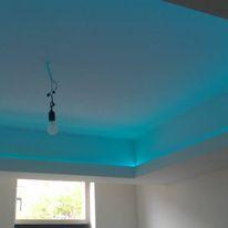 Plafond licht blauw